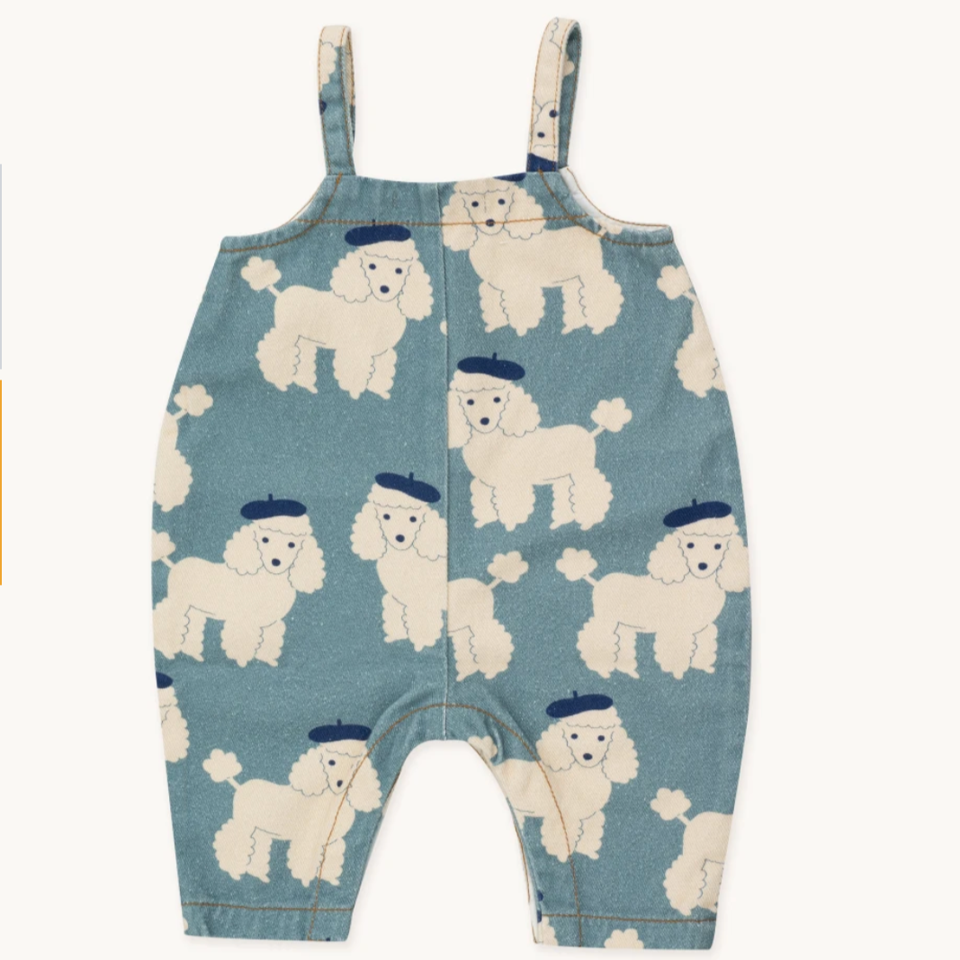 Tiny Poodle Baby Dungaree